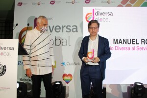 Manuel Rodenas premio reconocimiento a una carrera